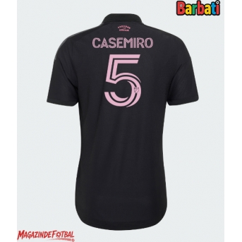 Inter Miami Casemiro #5 Tricou Fotbal Replică 2026-27 Barbati Deplasare